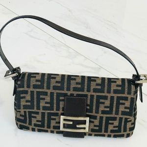 FENDI ZUCCA BAGUETTE BAG